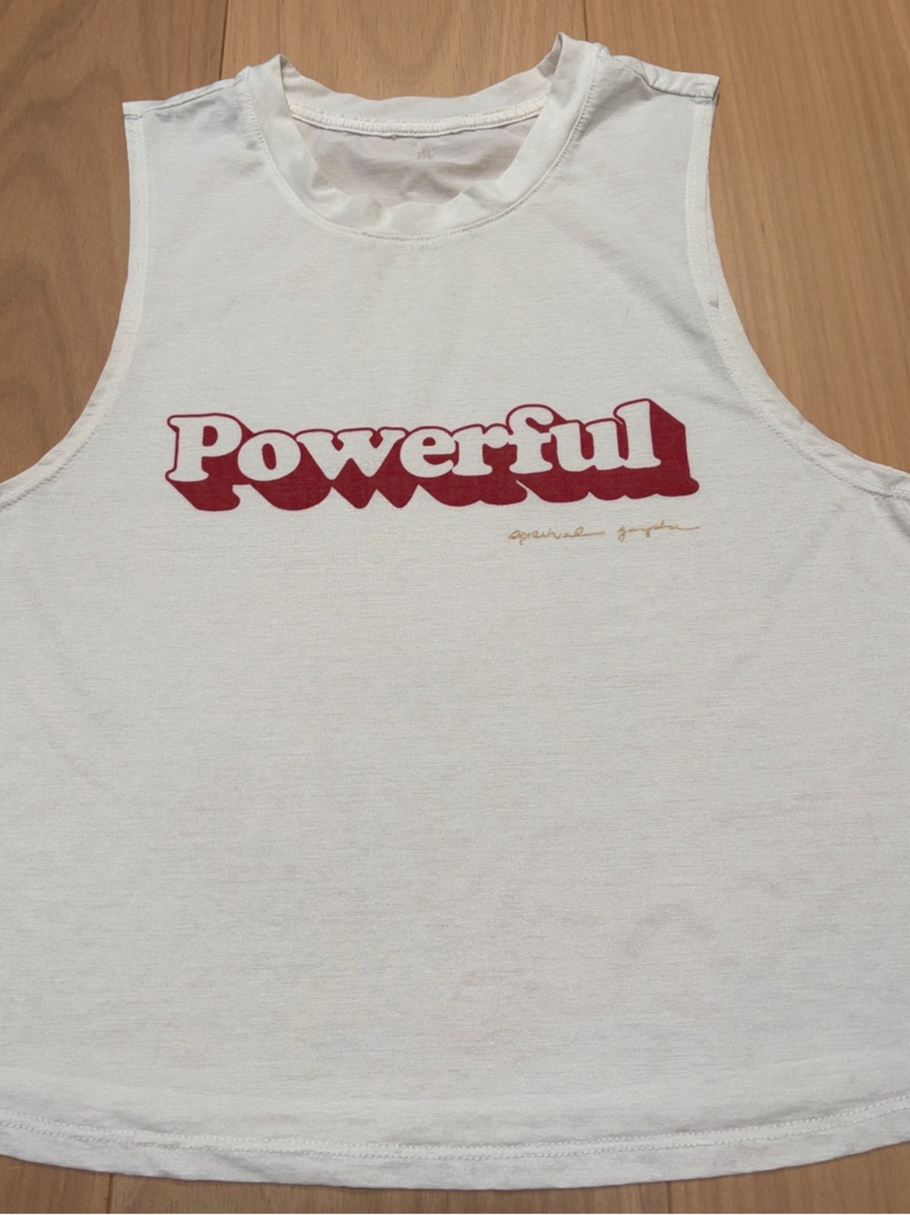 Spiritual Gangster Tank for running/workout/yoga